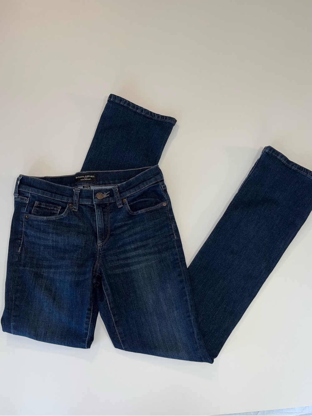 Banana Republic Women’s Slim Bootcut Jeans Dark Wash Size 26